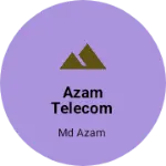 Business logo of Azam Telecom