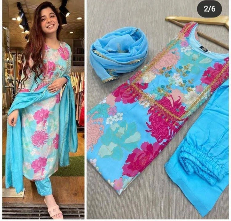 New soft Maslin Kurti  uploaded by Fashion designer saree  on 4/5/2023