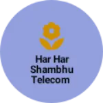 Business logo of Har har shambhu telecom