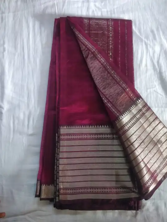 Mangalagiri silk saree uploaded by RL HANDLOOMS on 5/31/2024