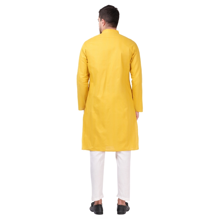 Men's Fancy Ethnic Kurta cotton with madi uploaded by Akhtar collection on 4/5/2023