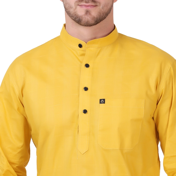 Men's Fancy Ethnic Kurta cotton with madi uploaded by Akhtar collection on 4/5/2023