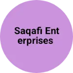 Business logo of Saqafi Enterprises
