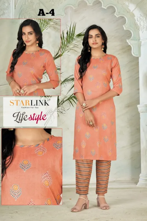 Kurti pent uploaded by Taha fashion from surat on 4/5/2023