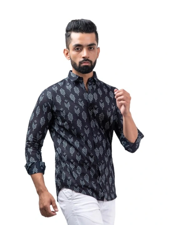Men's casual shirt uploaded by Vraj creation on 5/22/2024