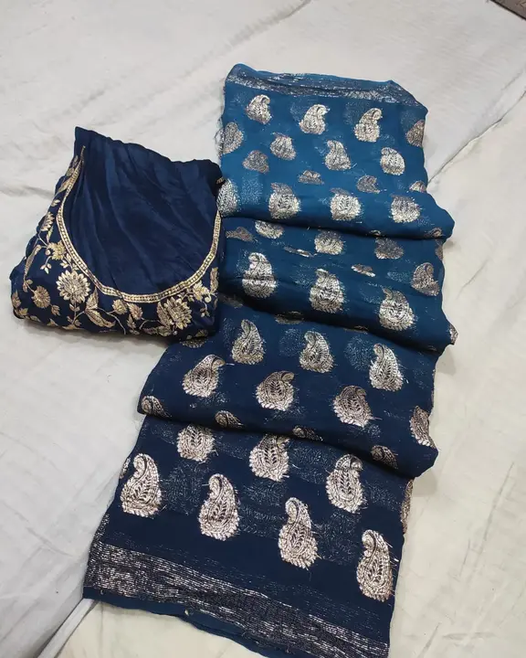 Product uploaded by Jaipuri wholesale gotta patti kurtis nd sarees on 4/5/2023