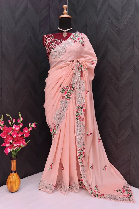 ☘️🛎️🛎️ NEW LUNCHING 🛎️🍀


🥻 Sari Fabric: Heavy Vichitra Silk with Embroidery work & fancy Cut W uploaded by Vishal trendz 1011 avadh textile market on 4/5/2023
