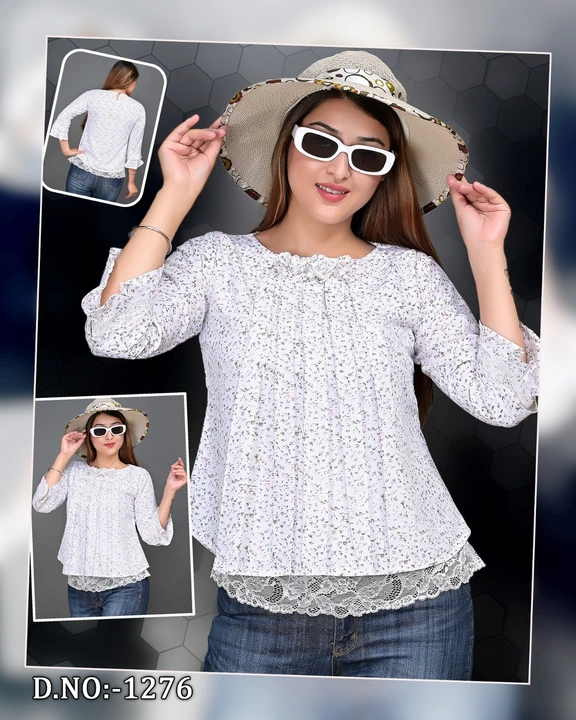 Ladis top  uploaded by Sandhya collection on 4/5/2023