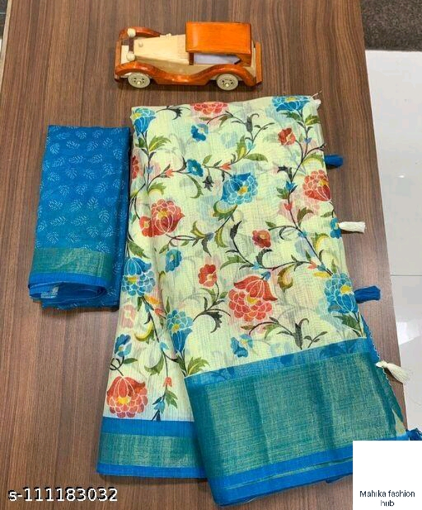 Cotton saree  uploaded by business on 4/5/2023
