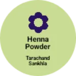 Business logo of Henna powder