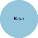 Business logo of B.S.R