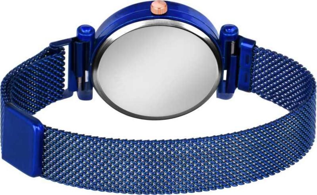 Stylish Quartz Magnet Analog Watch For Women free bracelet uploaded by business on 3/3/2021