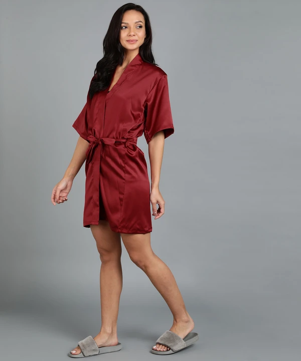 Satin Silk bathrobe  uploaded by 1 Place For All Fashion  on 4/5/2023
