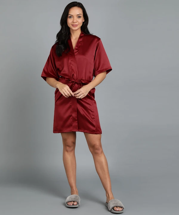 Satin Silk bathrobe  uploaded by 1 Place For All Fashion  on 4/5/2023