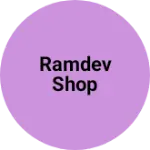 Business logo of Ramdev Shop