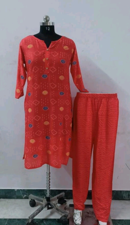 Kurti and pant set uploaded by Fashionista Store  on 4/5/2023