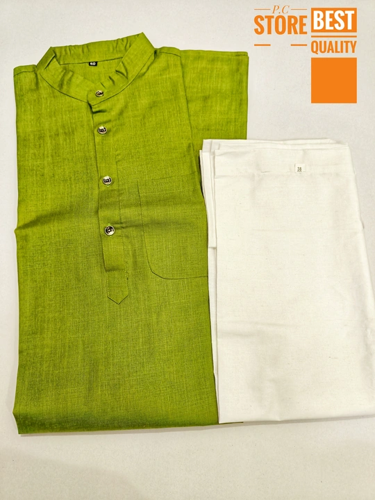 Men's khadi kurta  uploaded by M I textiles on 4/5/2023