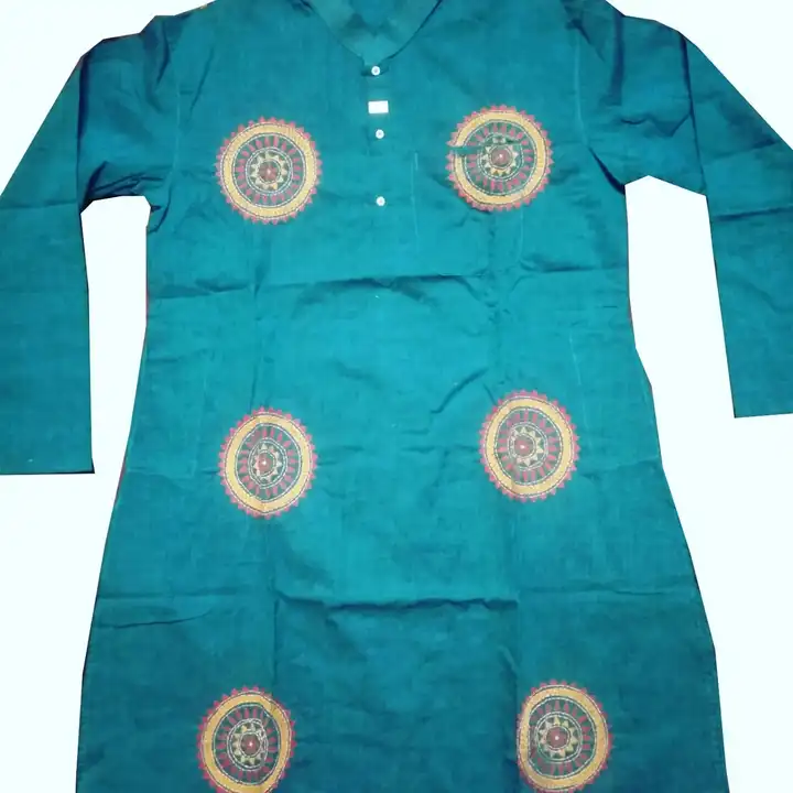 Katha stitch cotton Kurta  uploaded by Ghosal International on 4/5/2023