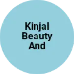 Business logo of Kinjal beauty and cosmetics
