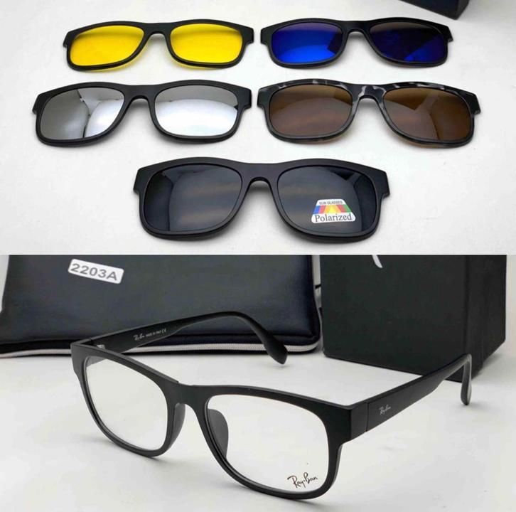 RayBan 5 changeable sunglasses uploaded by business on 3/3/2021
