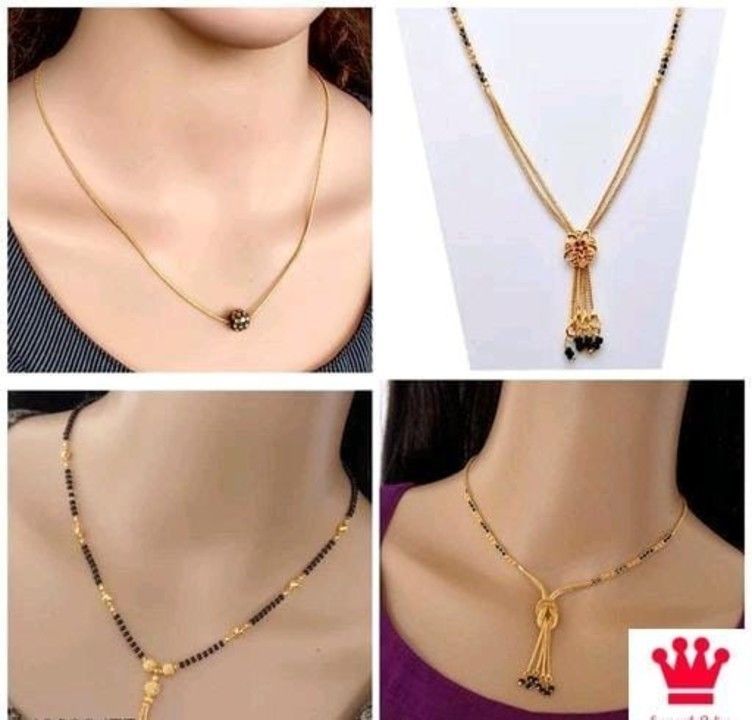 Mangalsutra.   **combo of 4**.  uploaded by business on 3/3/2021