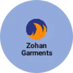 Business logo of Zohan garments