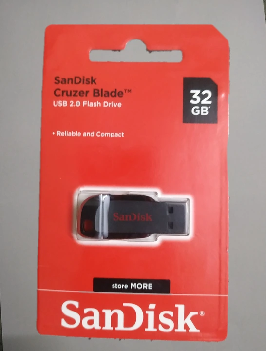 Sandisk Cruzer Blade USB 2.0  uploaded by J.R.ENTERPRISES on 4/5/2023