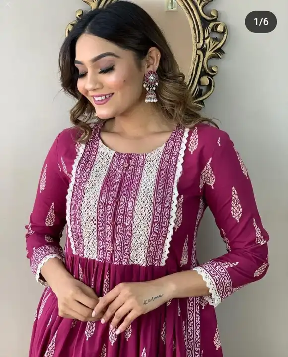 Nayra Cut Heavy kurti with Pant  uploaded by A.L Fashion on 4/5/2023