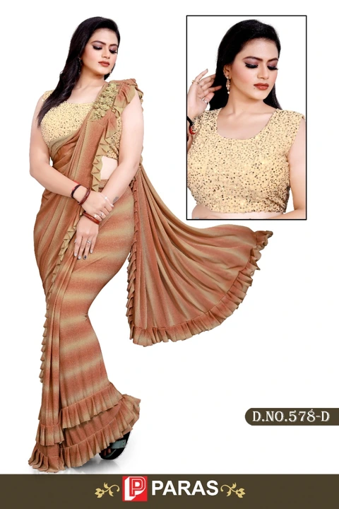 Ready to Wear Saree uploaded by KQueen Fashion  on 4/5/2023