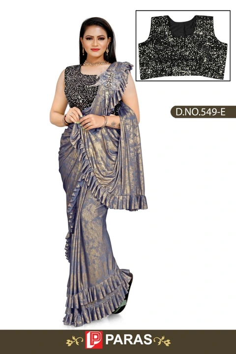 Ready to Wear Saree uploaded by KQueen Fashion on 4/5/2023