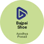 Business logo of Bajpai shoe center