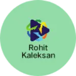 Business logo of Rohit kaleksan
