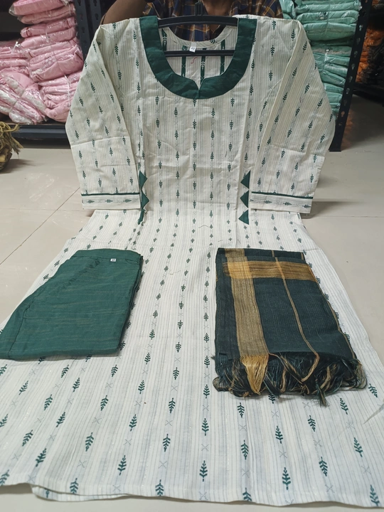 Cotton kurti & daily wear kurta set uploaded by Kalyannam trendz on 4/5/2023