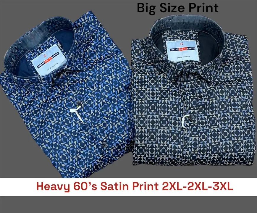 Big size shirts  uploaded by Navkar Selections on 4/5/2023