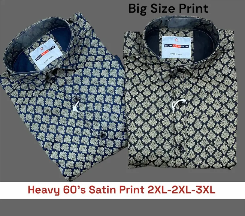 Big size shirts  uploaded by Navkar Selections on 4/5/2023