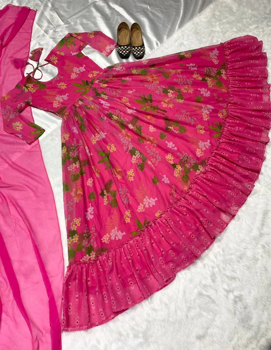 Pink Gowns uploaded by Fatema Fashion on 4/5/2023