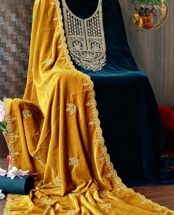 Velvet dress  uploaded by Fatema Fashion on 4/5/2023