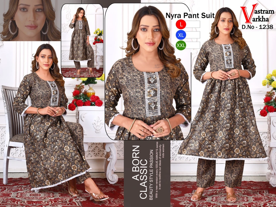 Printed Cotton Nyra Set  uploaded by Amrapur Creation on 4/5/2023