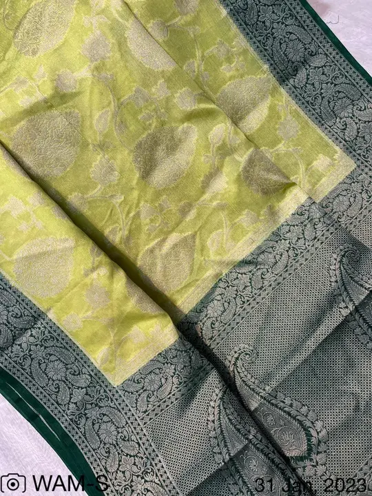 Warm silk Saree with blouse  uploaded by M S fabrics on 4/5/2023