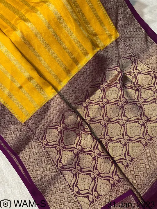 Warm silk saree with blouse  uploaded by M S fabrics on 4/5/2023