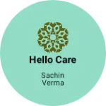 Business logo of Hello care