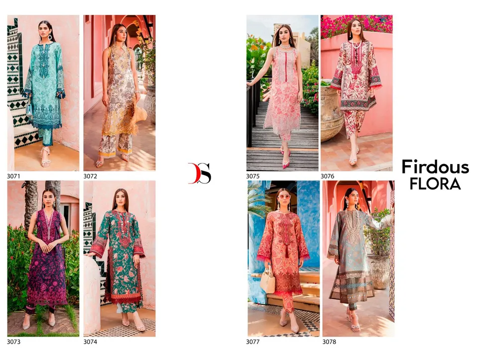 Deepsy Suits Firdous Flora Collection  uploaded by Dresstination on 4/5/2023
