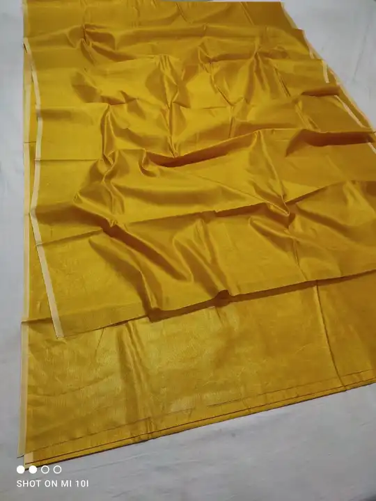 CHANDERI traditional half tissue fabric  uploaded by WEAVER'S ORIGIN silk and Sarees on 4/5/2023