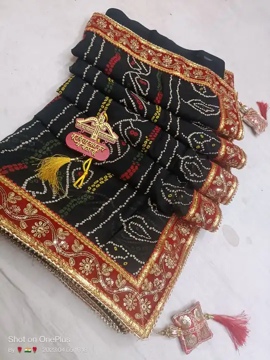 *🙏JAI SHREE SHYAM JI🙏*
*new Lunching special black colour*
🦚🌹🌴🙏🌴🌹🦚🙏🌴🌹
🦚 *Pure D mos cre uploaded by Gotapatti manufacturer on 4/5/2023