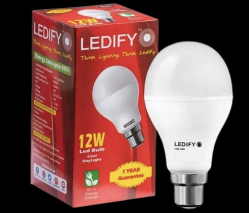 12 Watt Led Bulb  uploaded by Ledify Electronics Private Limited on 4/5/2023