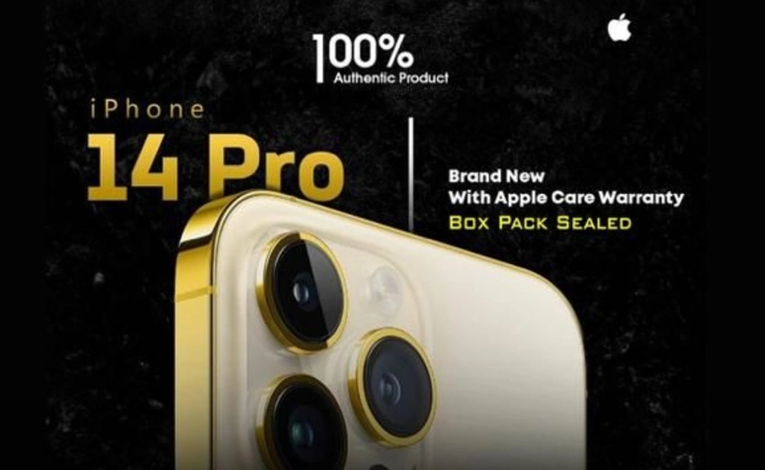Post image Iphone 14 pro 256gb Sealpack Price 1.10000