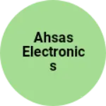 Business logo of Ahsas electronics