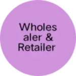 Business logo of Wholesaler & retailer