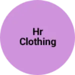 Business logo of HR clothing