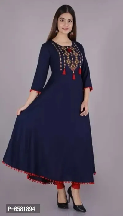 Rayon Embroidered A-Line Ethnic Gown

Size: 
S
M
L
XL
2XL
3XL

 Fabric:  Rayon

 Pack Of:  Single

  uploaded by Digital marketing shop on 4/6/2023